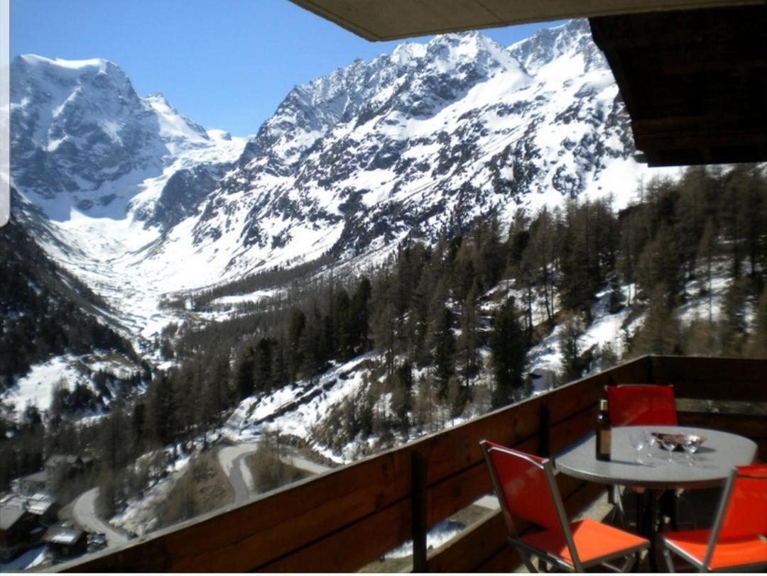 Le Panorama - Appartement 54 A Arolla Face Aux Montagnes A 150M Des Pistes Evolène Exteriör bild
