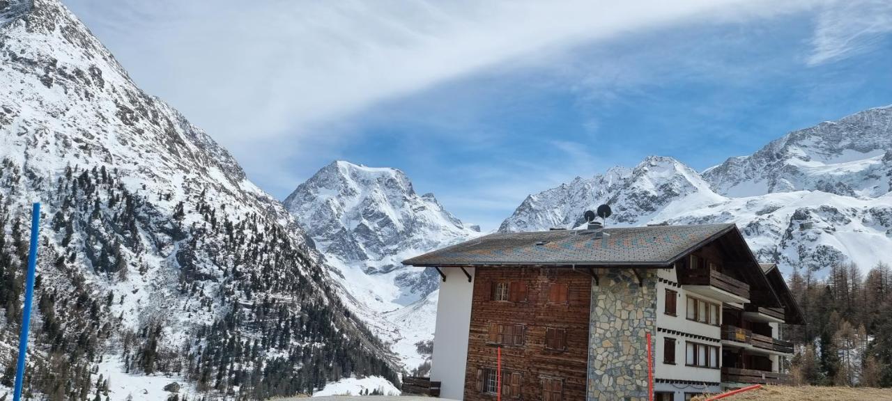 Le Panorama - Appartement 54 A Arolla Face Aux Montagnes A 150M Des Pistes Evolène Exteriör bild