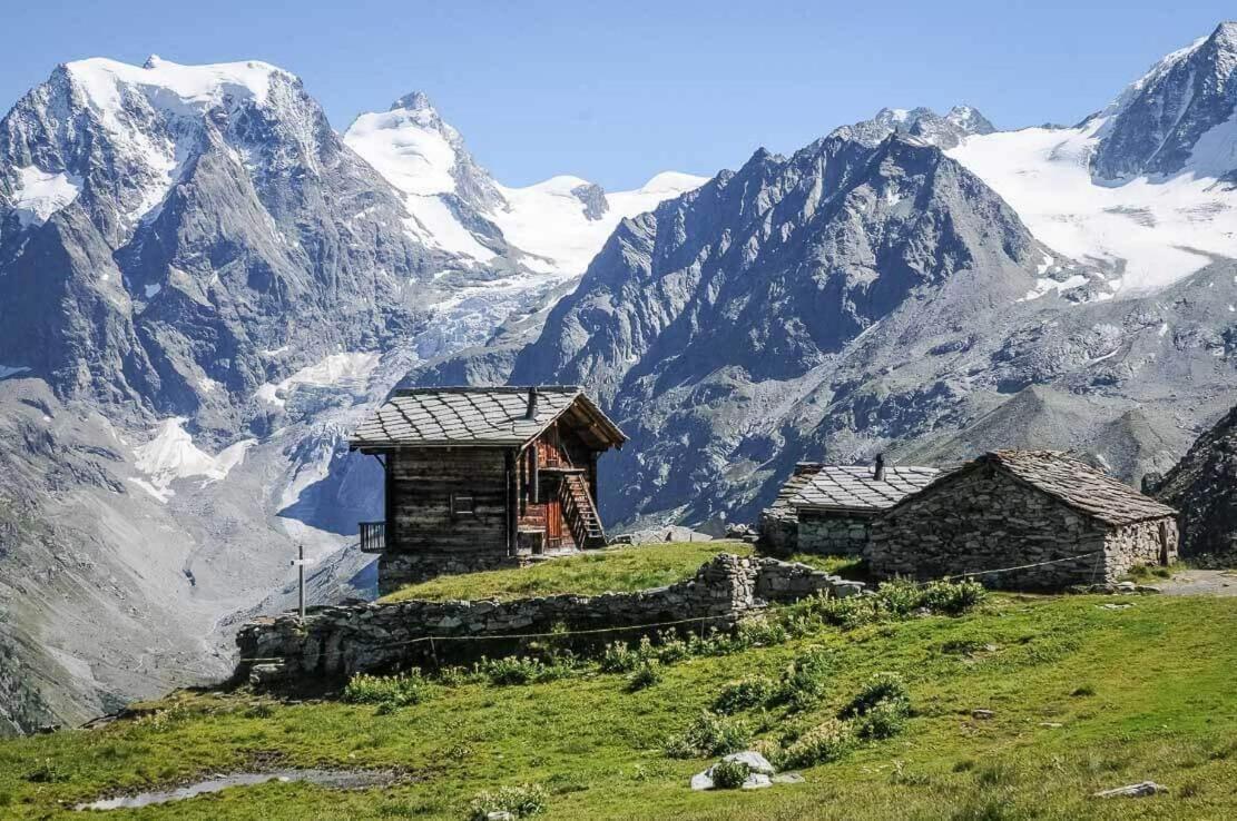 Le Panorama - Appartement 54 A Arolla Face Aux Montagnes A 150M Des Pistes Evolène Exteriör bild