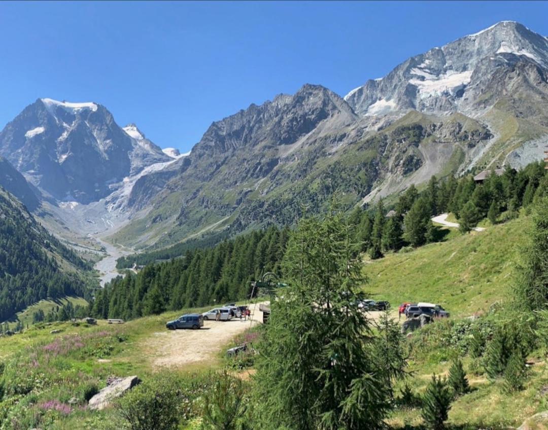 Le Panorama - Appartement 54 A Arolla Face Aux Montagnes A 150M Des Pistes Evolène Exteriör bild